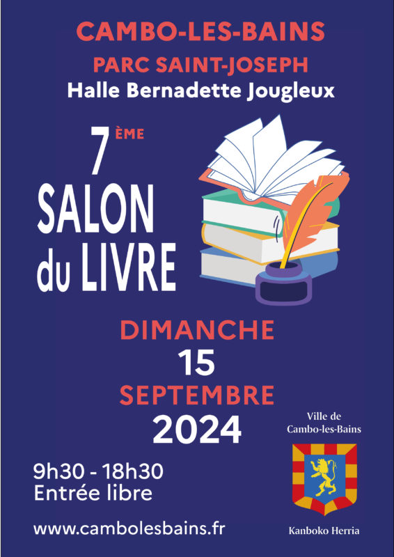 Affiche A4 Salon Du Livre 24