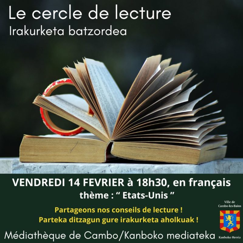 Affiche Cercle Lecture Février 2025 Jpg