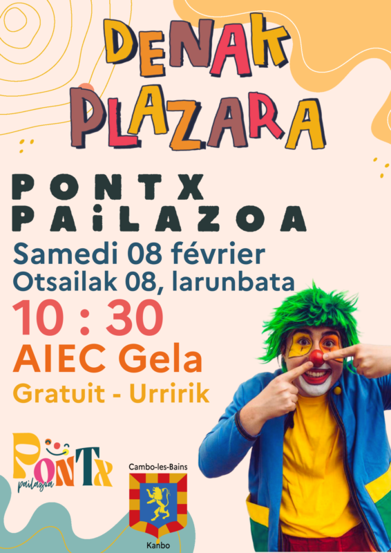 Afixa Pontx Denak Plazara Kanbo