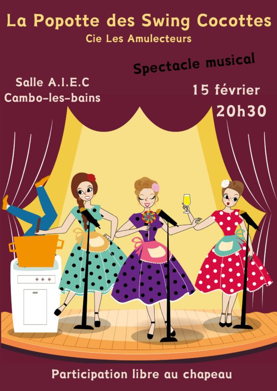 Concert Les Swing Cocottes 15 Février