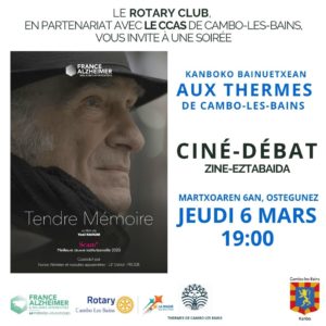 Rs Soirée Ciné France Alzheimer